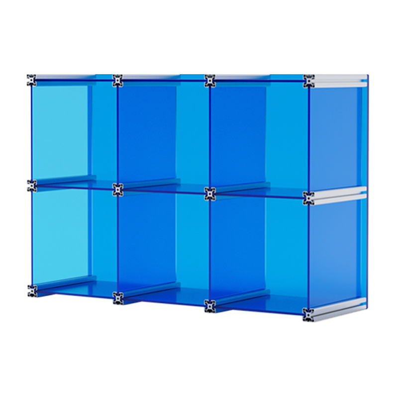 Acrylic storage rack desktop storage compartment cup holder multifunctional storage for cosmetics