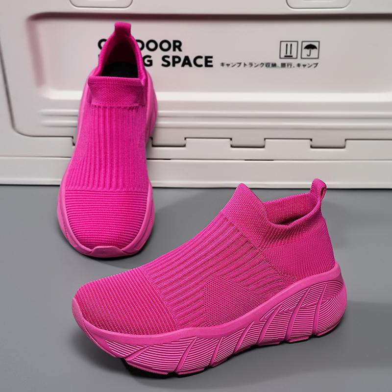 Casual Mesh Slip-On Sneakers Lightweight Breathable Low-Top Running Shoes for Men and Women image 5