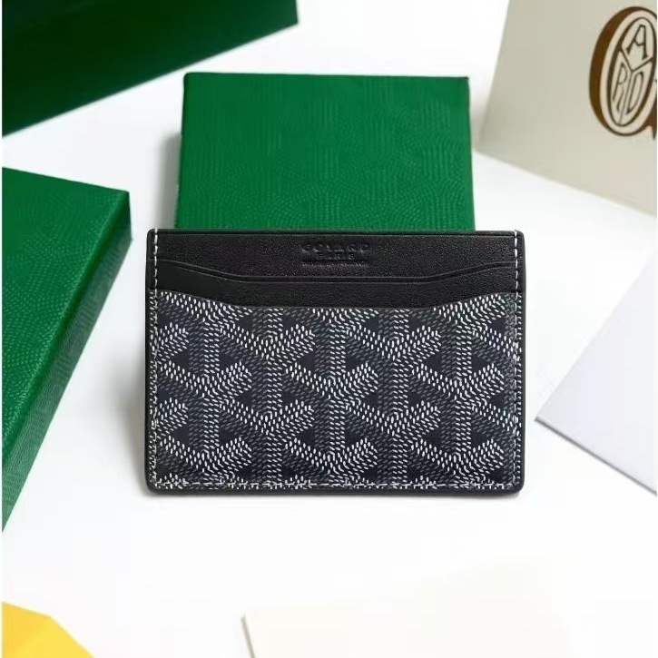 Goyard Fashion Card Holder for Men and Women, Multi-functional Wallet with Card and ID Slots, Casual