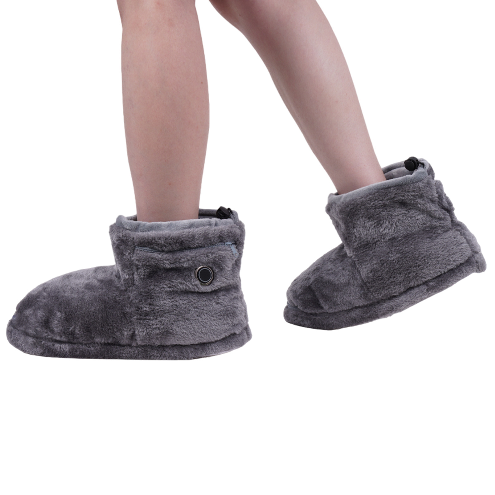 USB electric heating shoes warm home slippers hot boots image 3