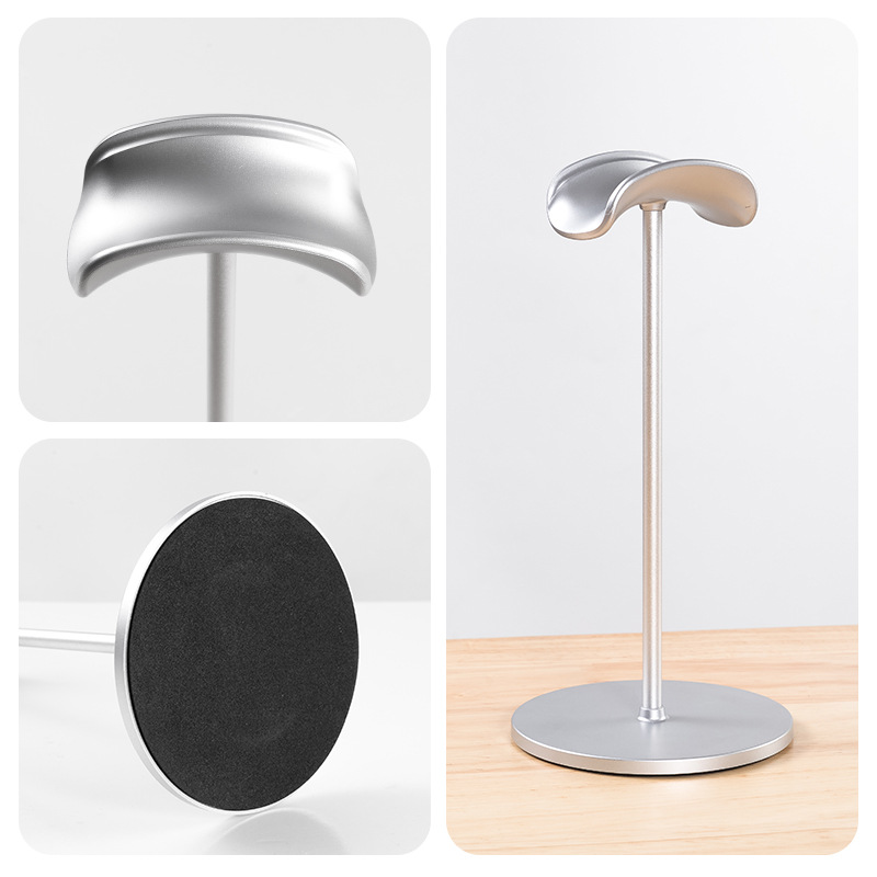 Metal Headphone Stand Desktop Headphone Holder Detachable Headphone Bracket Display Rack Gaming Headphone Stand