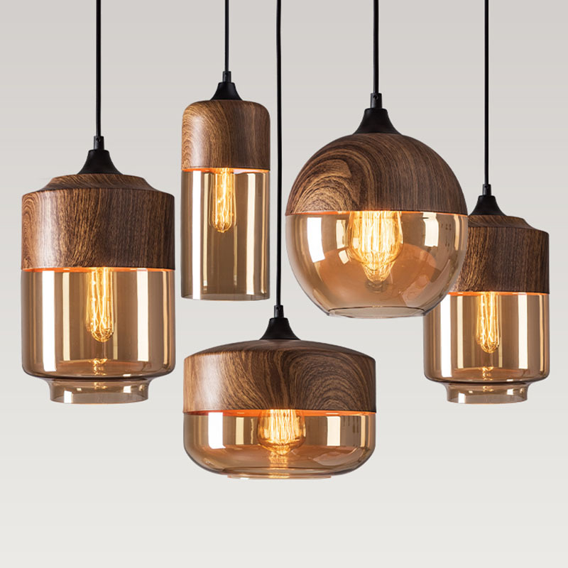 Industrial Style Pendant Light Single Head Creative Personality Hotpot Restaurant Bar Milk Tea Shop