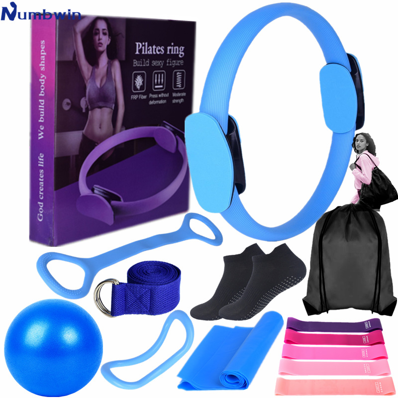 Numbwin Shaping Yoga Magic Ring 14-Piece Fitness Pelvic Floor Women's Training Pilates Home Set