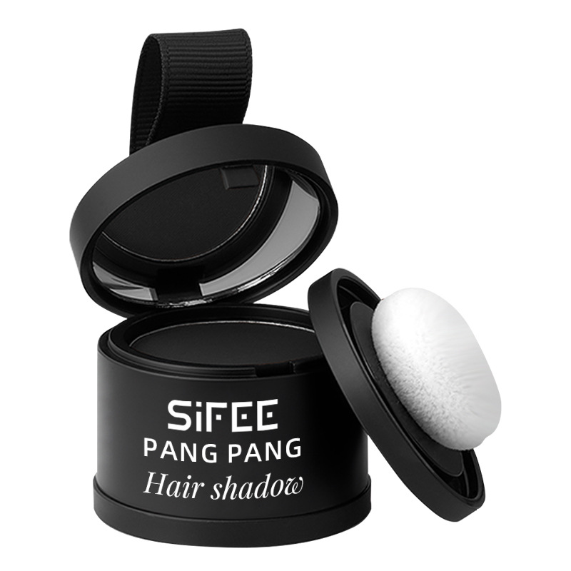 Hairline Powder Hair Filler Waterproof Sweat-Proof Volumizing Powder Long-Lasting Makeup for Forehead and Side Profile Hair Powder