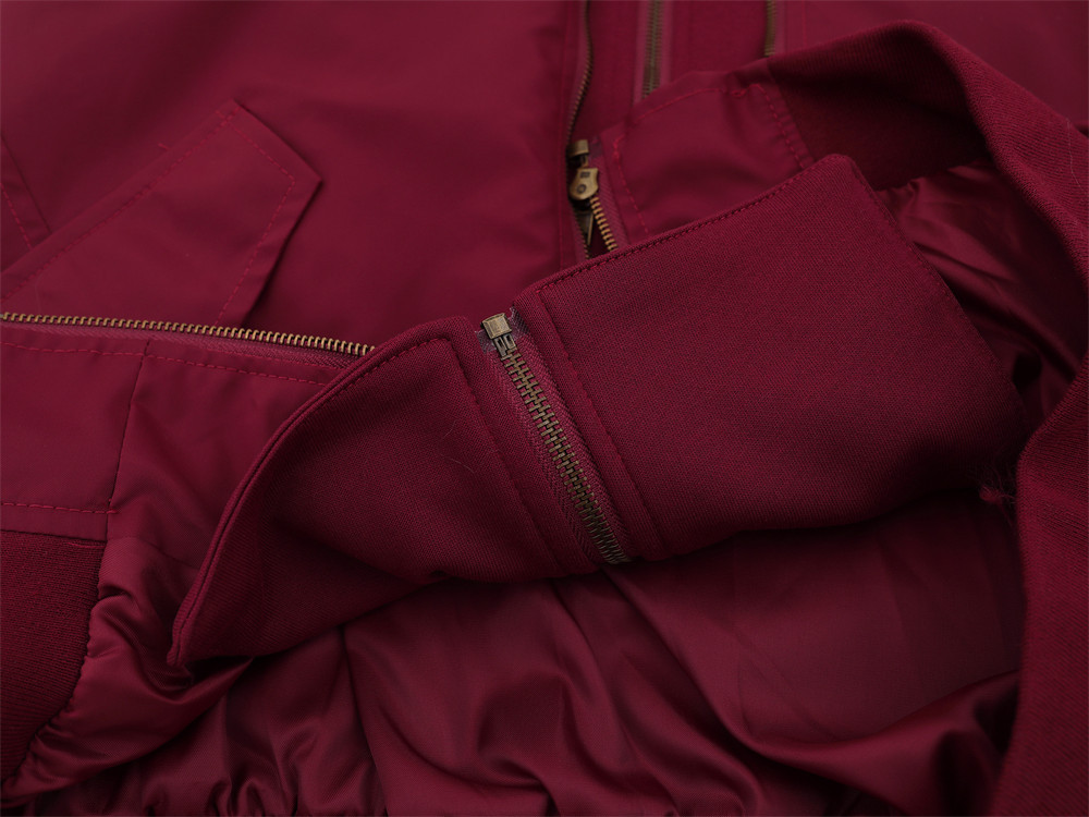 Layered Nylon Hooded Jacket