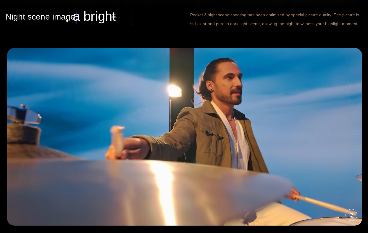 DJI Osmo Pocket 3 Handheld Gimbal Camera Compact Digital Travel Vlog Shooting Device