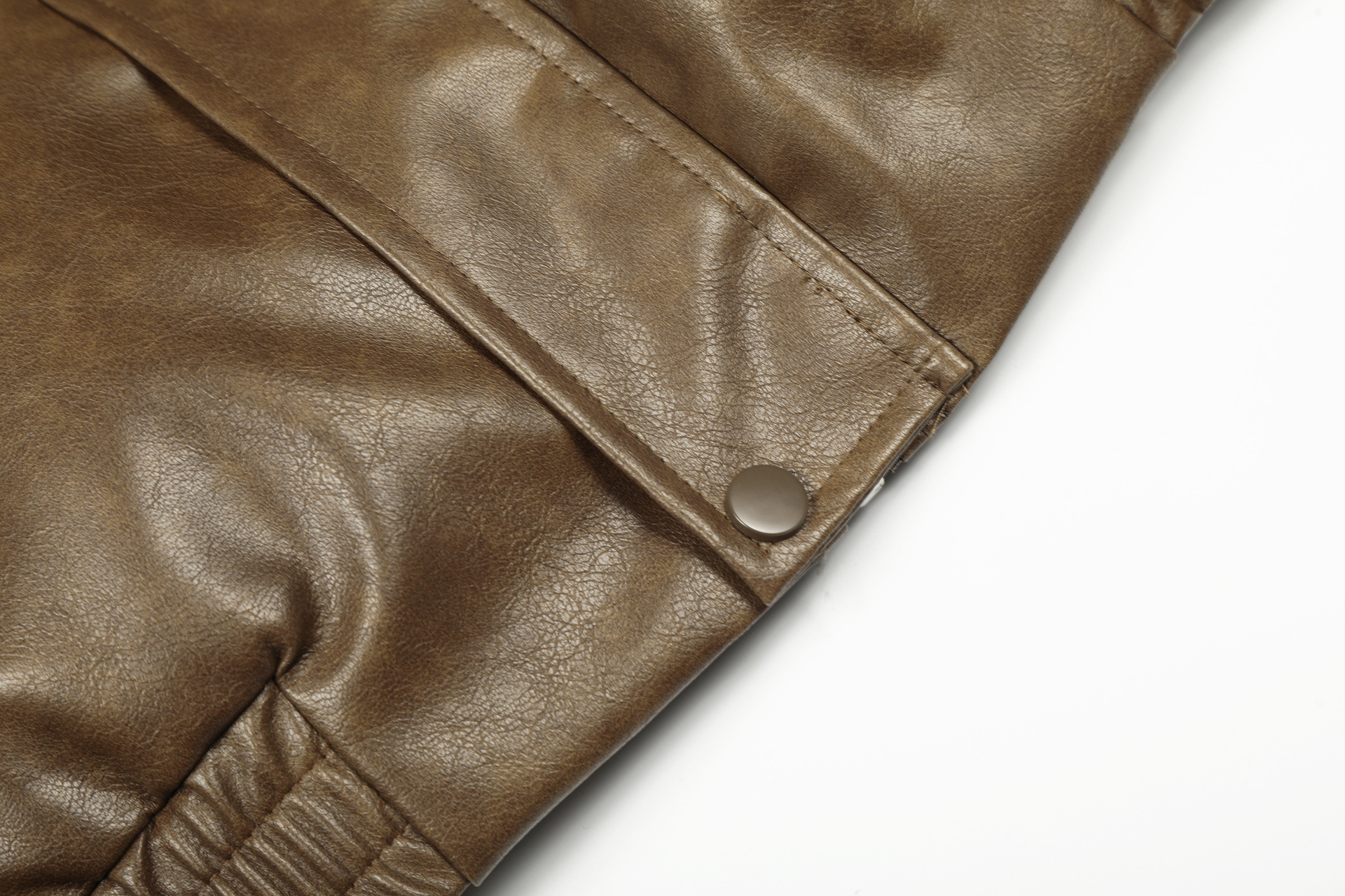 Teddy-Trim Cropped Jacket