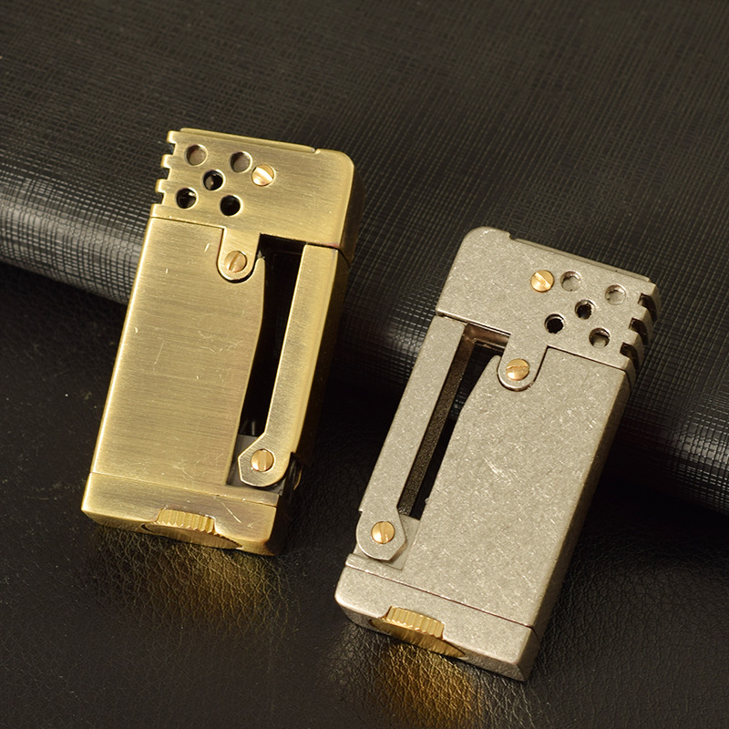 Dolphin Kerosene Lighter 696 Model Side-Press Ignition Vintage Retro Creative Men's Gift Lighter