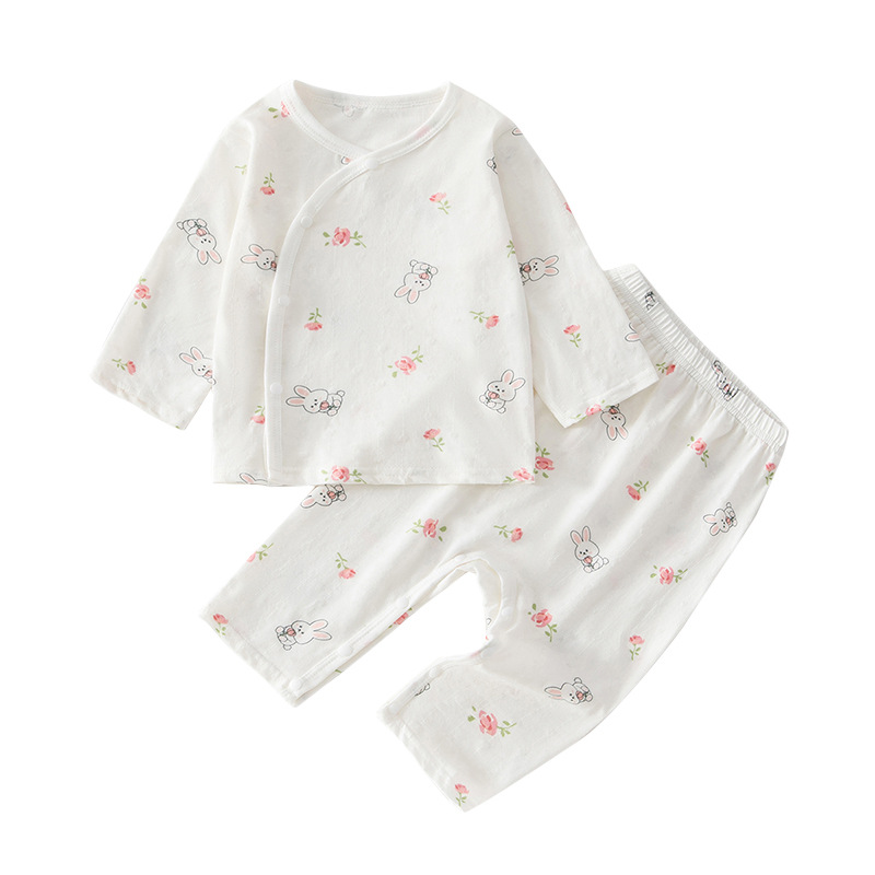Baby Split Set Thin Air Conditioner Long Sleeve Sleepwear