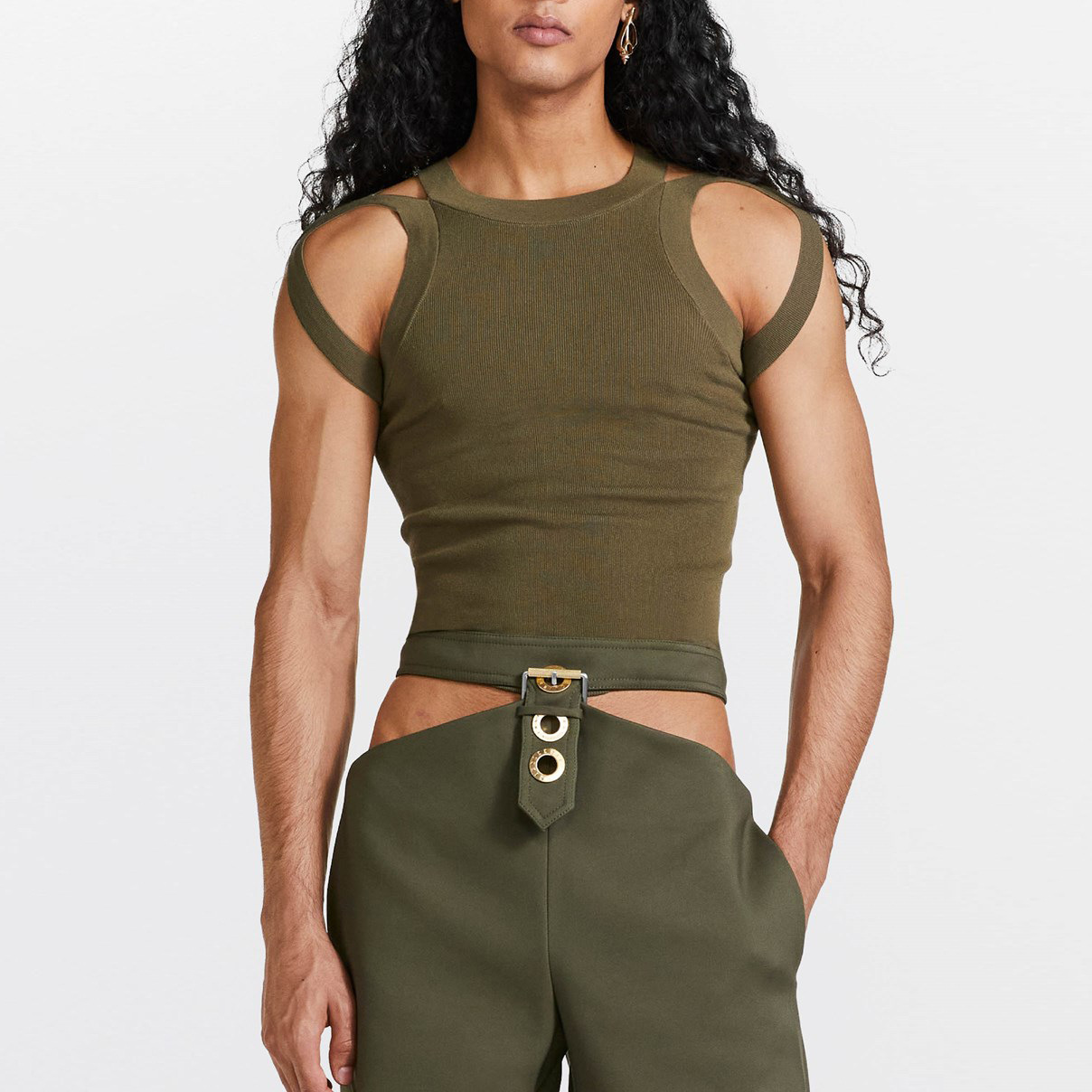 Knitwear _ COTTON LOOP TANK (1