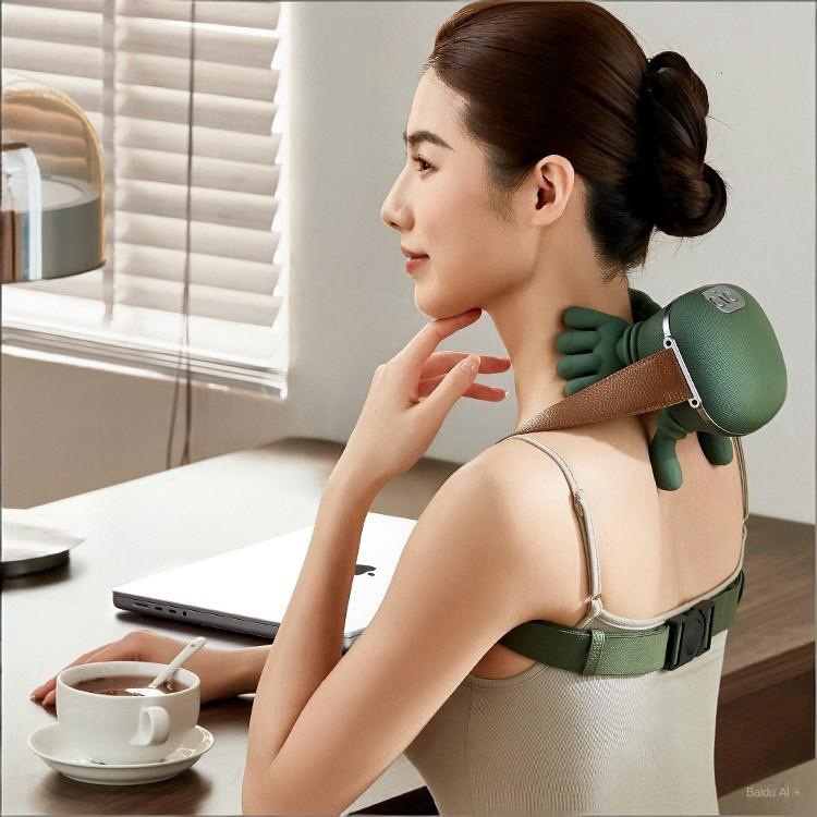 Multifunctional Home Heating Kneading Massage Shoulder Neck Massager for Cervical and Trapezius