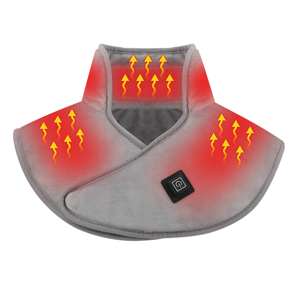 5v3 temperature adjustable heating shawl USB direct insertion electric heating shawl scarf