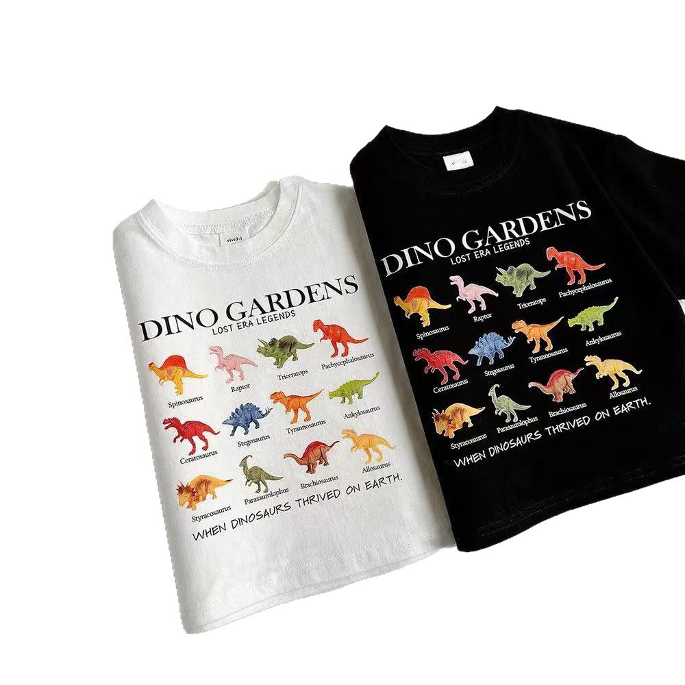 Children's foot size short sleeved shirt