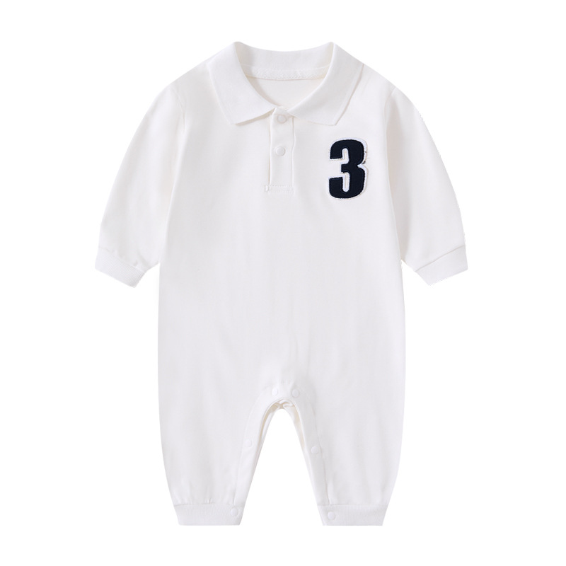 Baby Boys' Outfit Autumn Fashionable Infant Clothes Spring-Autumn Polo Shirt Toddler Gentleman