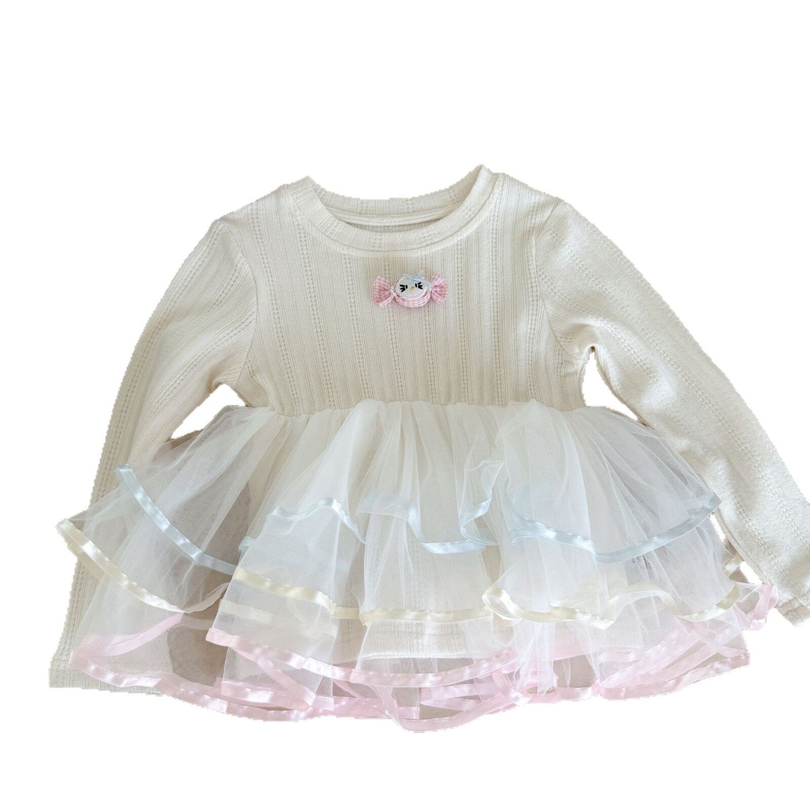 Long Sleeve T-Shirt Children's Innerwear Kids Princess Baby Clothes