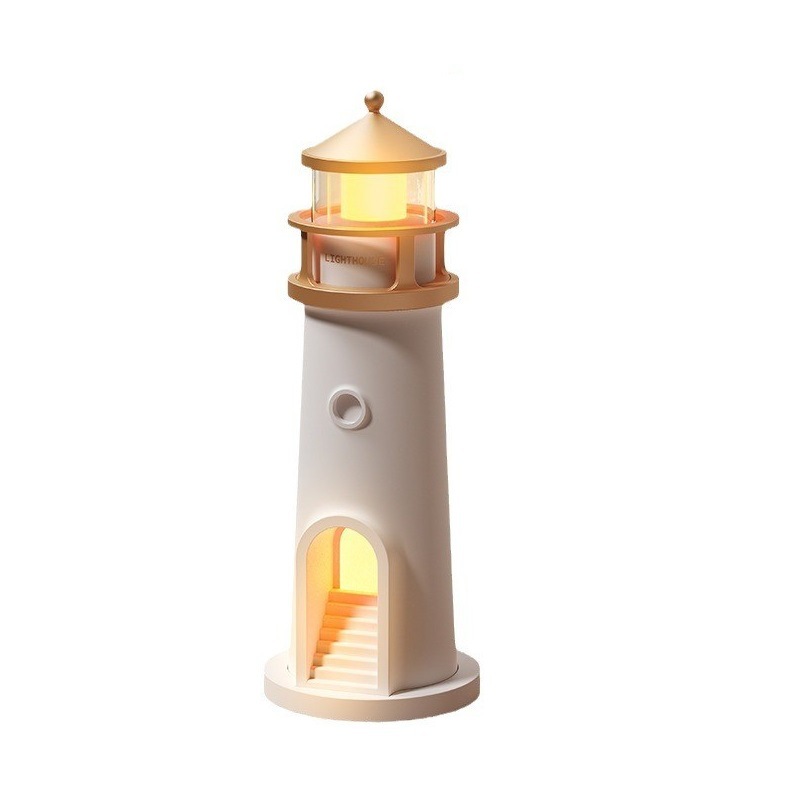 Moonlight Lighthouse Projector Lamp, Bedside Ambient Creative Projection Lamp, Sleep Companion