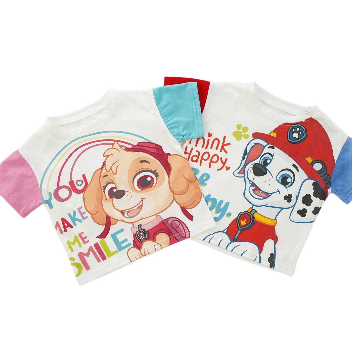 Cartoon pure cotton short sleeved T-shirt