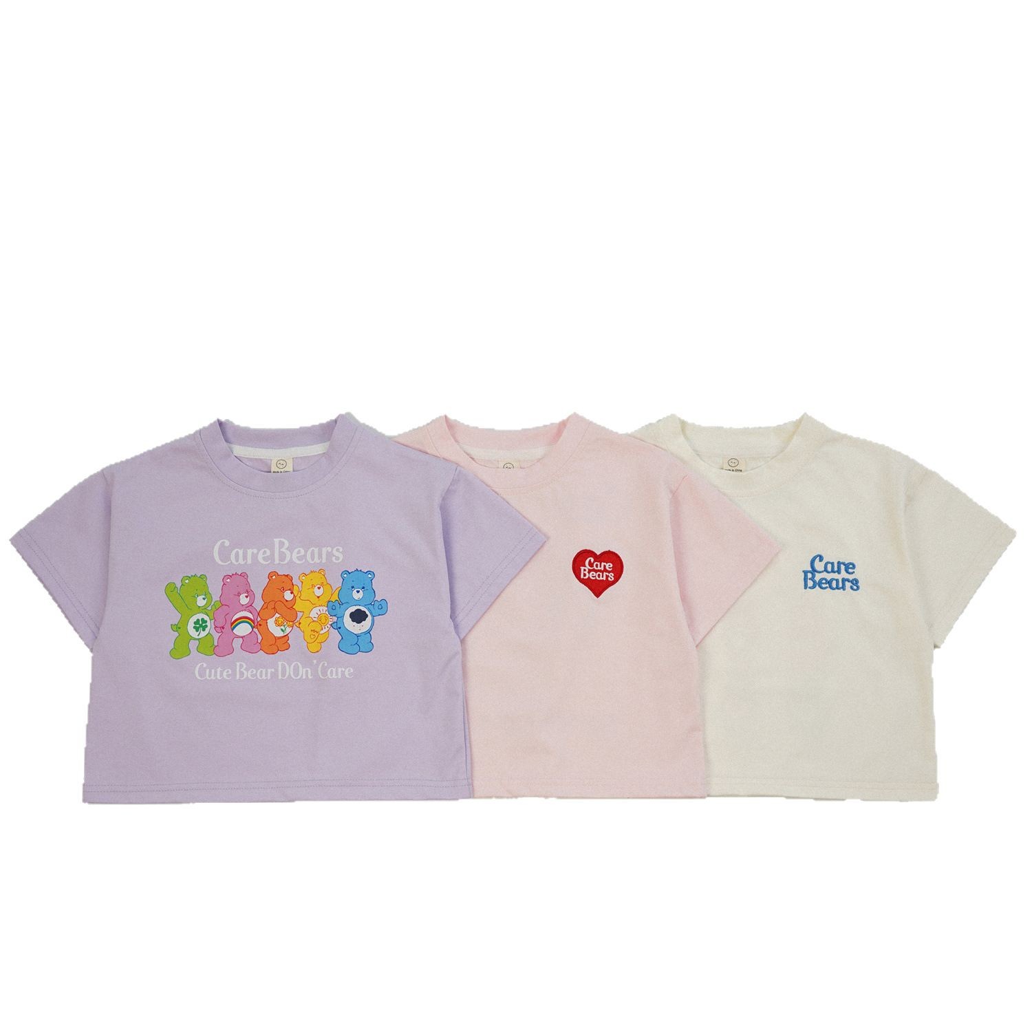 Embroidered printed T-shirt