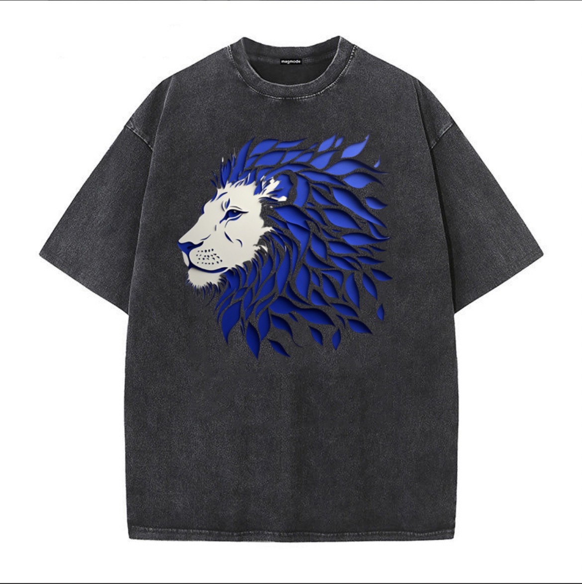 Loose Vintage Streetwear Hip-Hop T-Shirt Summer Trendy Printed Urban Creative Tee Men E03E84D7CB154A22FD7B609F7131E6B7