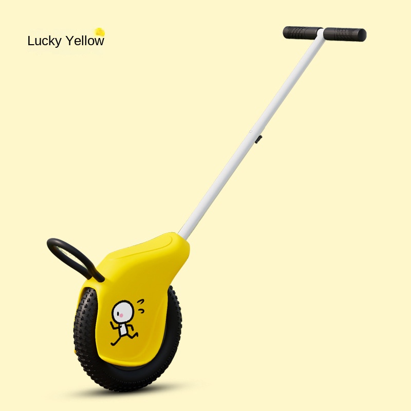 Single Wheel Stroller Kids Toy Car Parent-Child Ride-on Vehicle Competitive One-Wheel Off-road Baby
