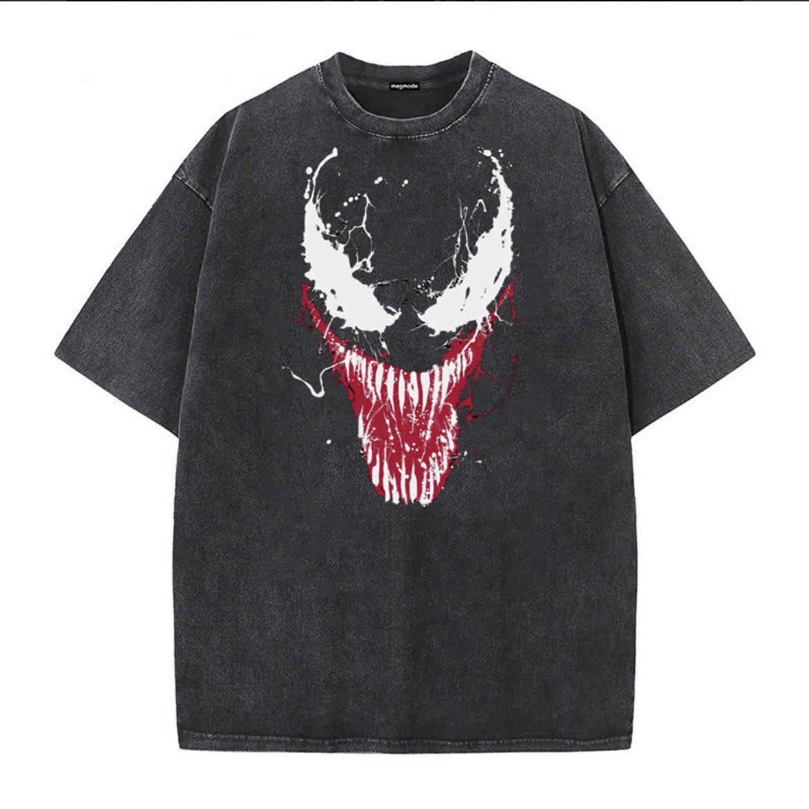Loose Vintage Streetwear Hip-Hop T-Shirt Summer Trendy Printed Urban Creative Tee Men F69C0F5C611161672EBC38FF776429BF