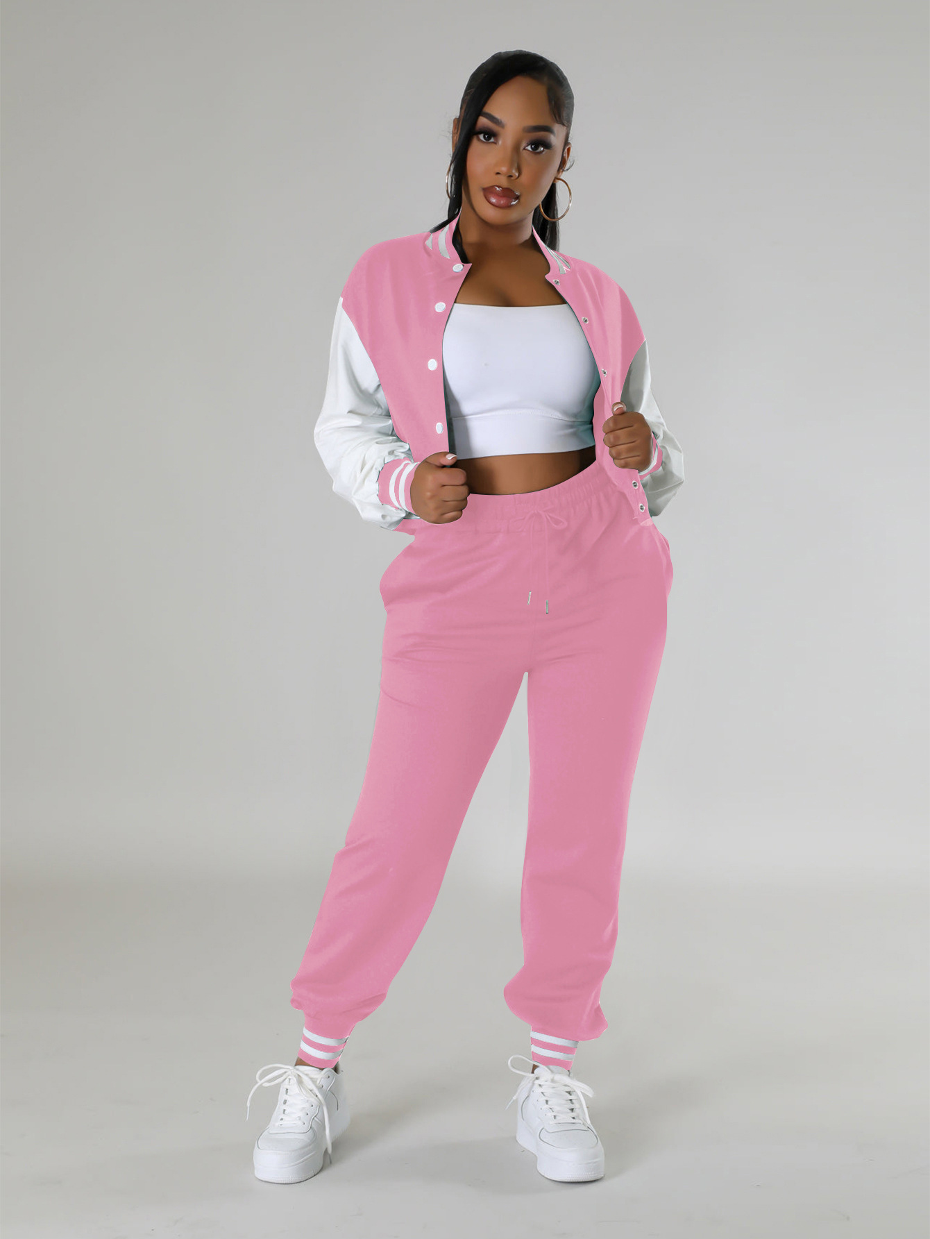 Sporty Two-Piece Set Women