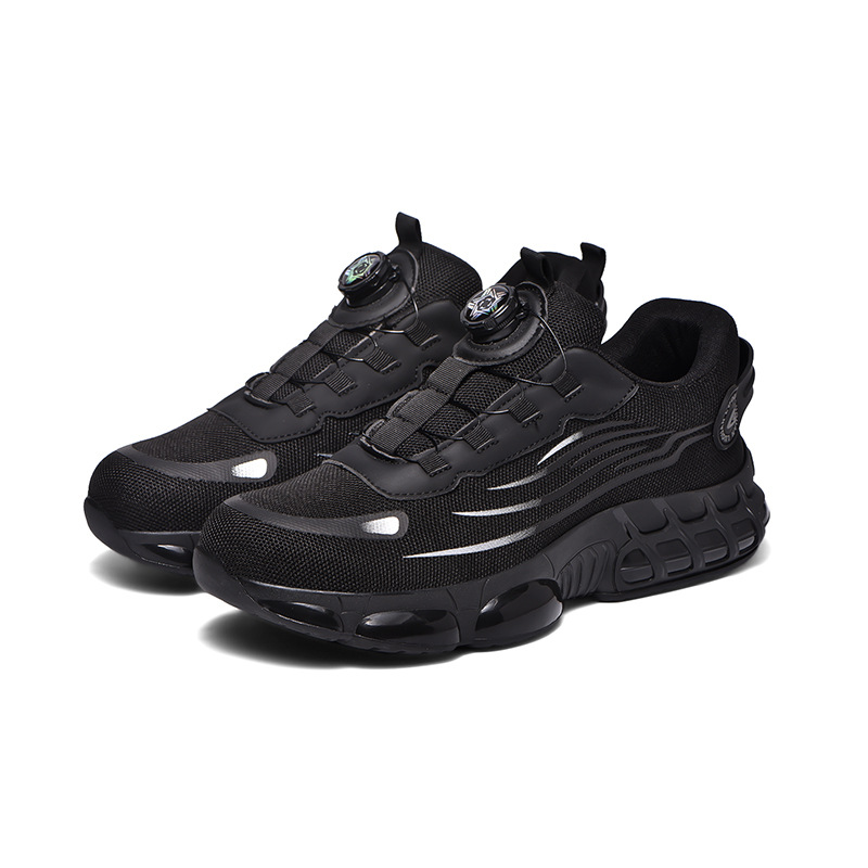 Mesh Knit Safety Work Shoes, Breathable and Comfortable, Puncture-Resistant Protective Footwear image 4