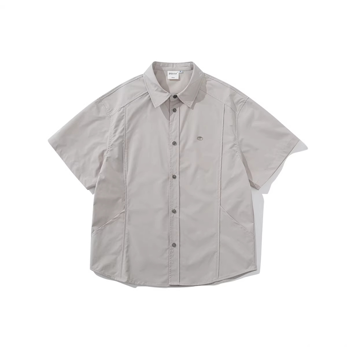 Splicing short sleeved shirt