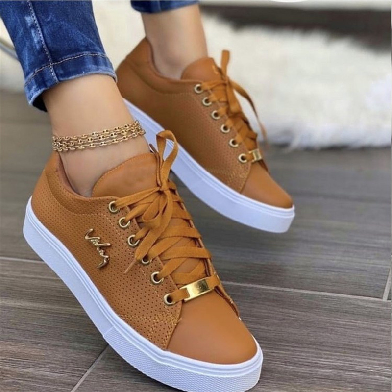 Oversize Single Shoes for Women, Round Toe, Thick Sole Women's Shoes image 9