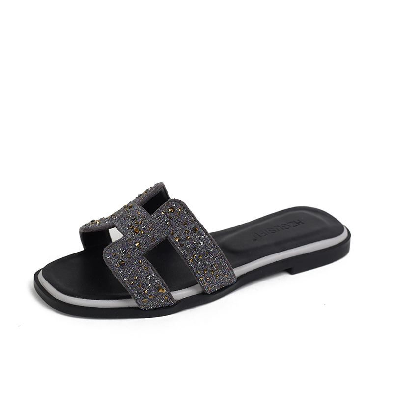 Color-block Slides for Women,Beach Travel Shoes image 3