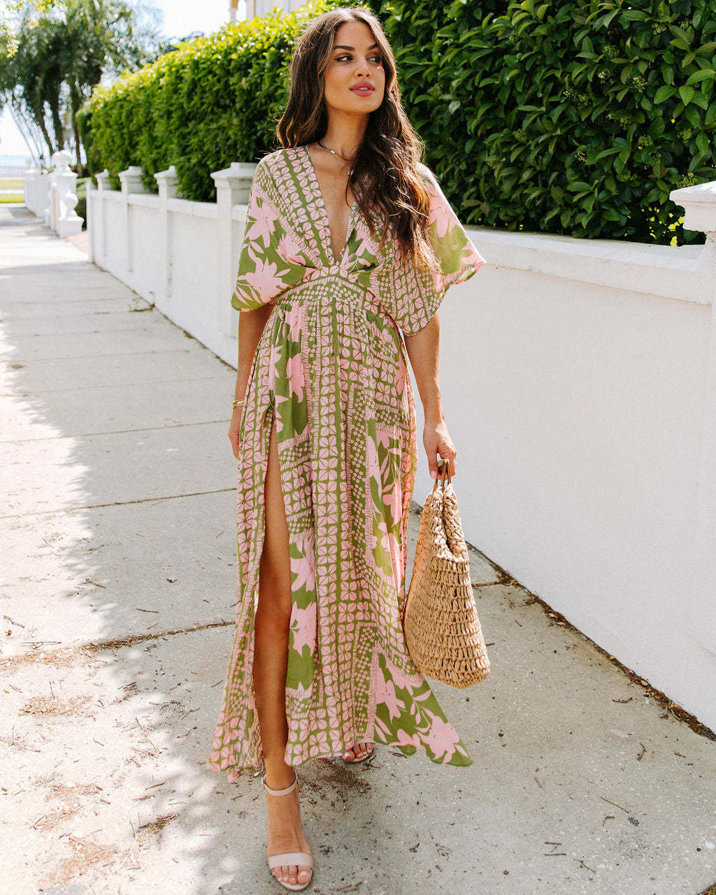 A World To See Floral Slit Max