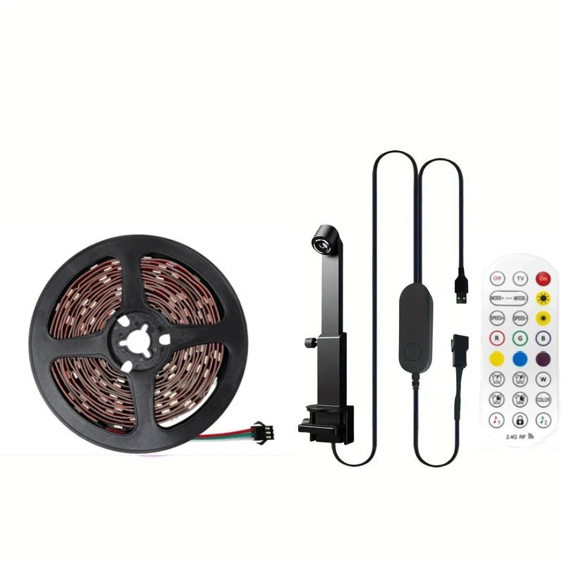 USB TV Screen Mirroring Ambient Light Smart Screen-Camera Sync Flowing Color Changing RGB Colorful