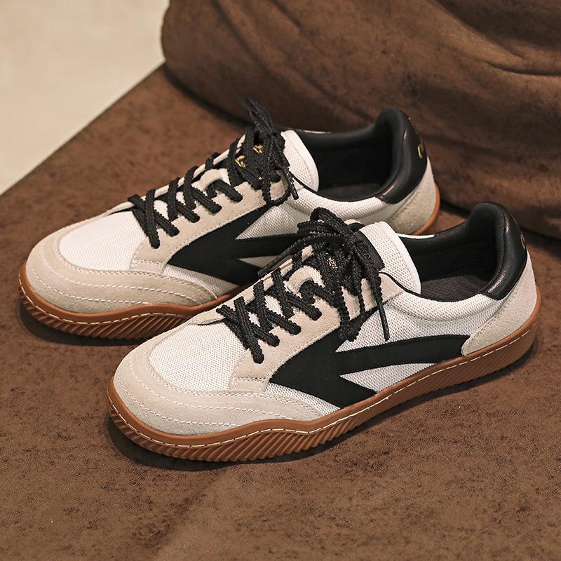 Casual Breathable Mesh Low-Top Sneakers Trainer Shoes with Comfortable Design image 4