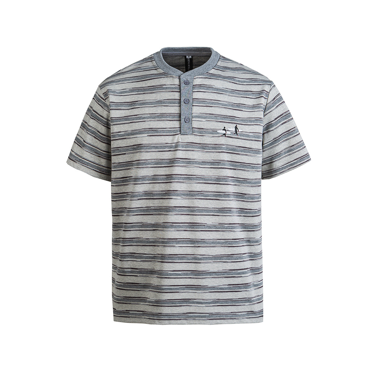 Striped short sleeved T-shirt