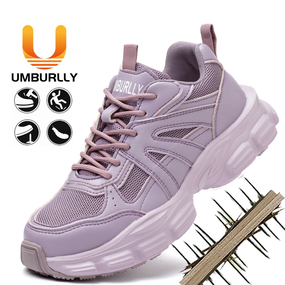 Safety Shoes for Women with Steel Toe Cap All-Season Protective Work Shoes image 13