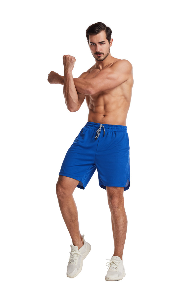Men's Running Earphone Shorts, Quick-Dry Athletic Shorts, Fitness Fashionable Trendy Anti-See-Through Five-Inch Shorts undefined
