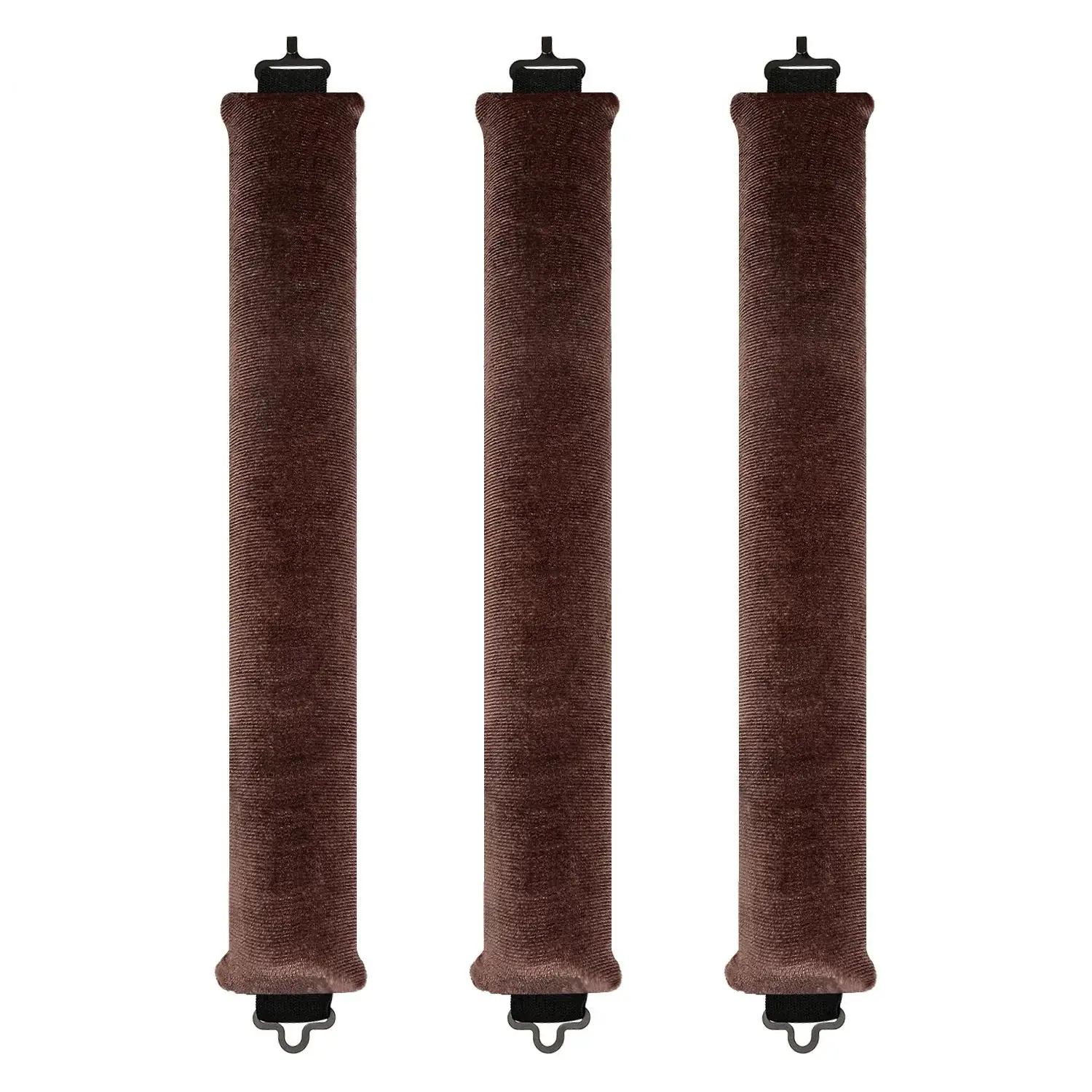 Rulos de tela para ondas, Marrón