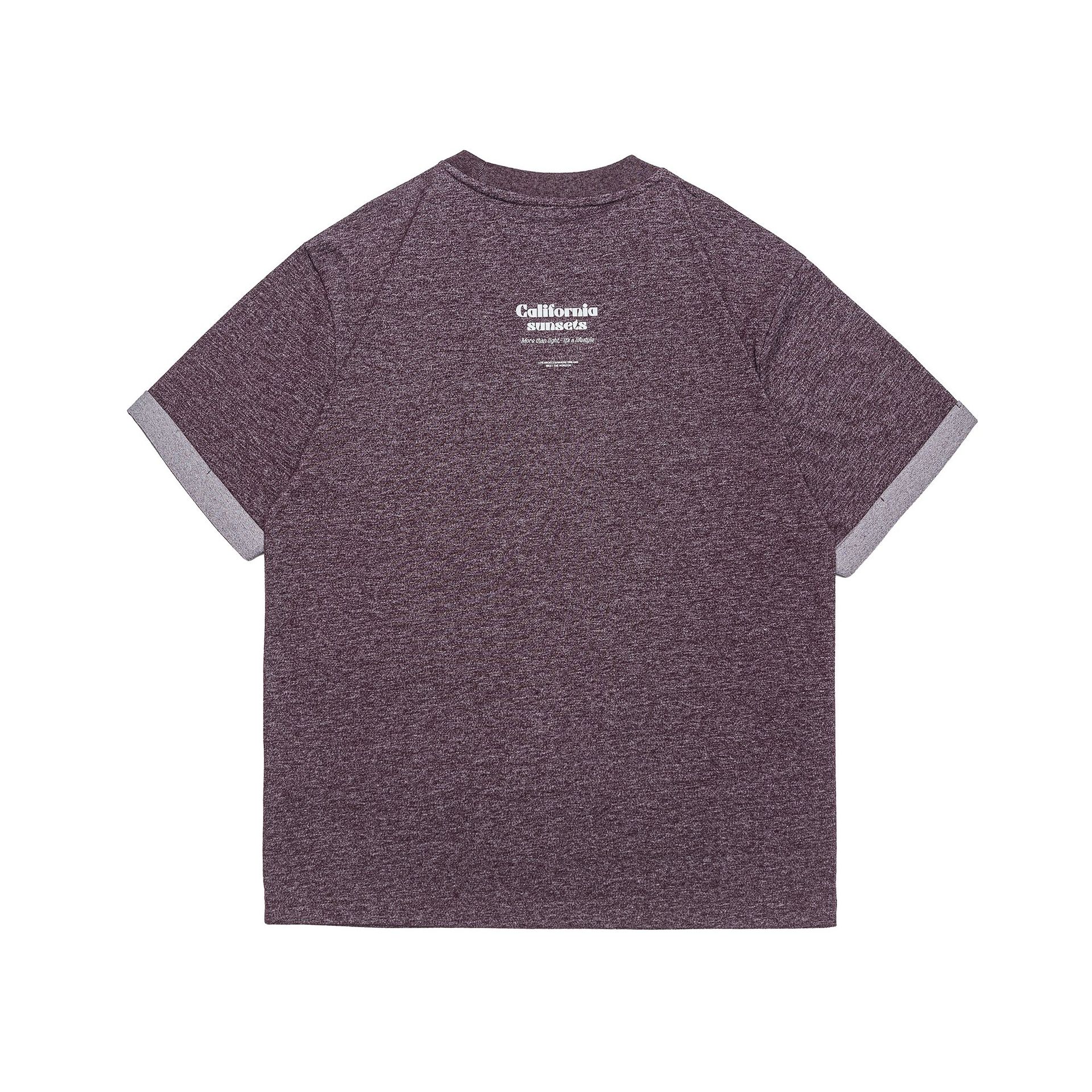 Letter printed round neck loose fitting men's and women's short sleeves