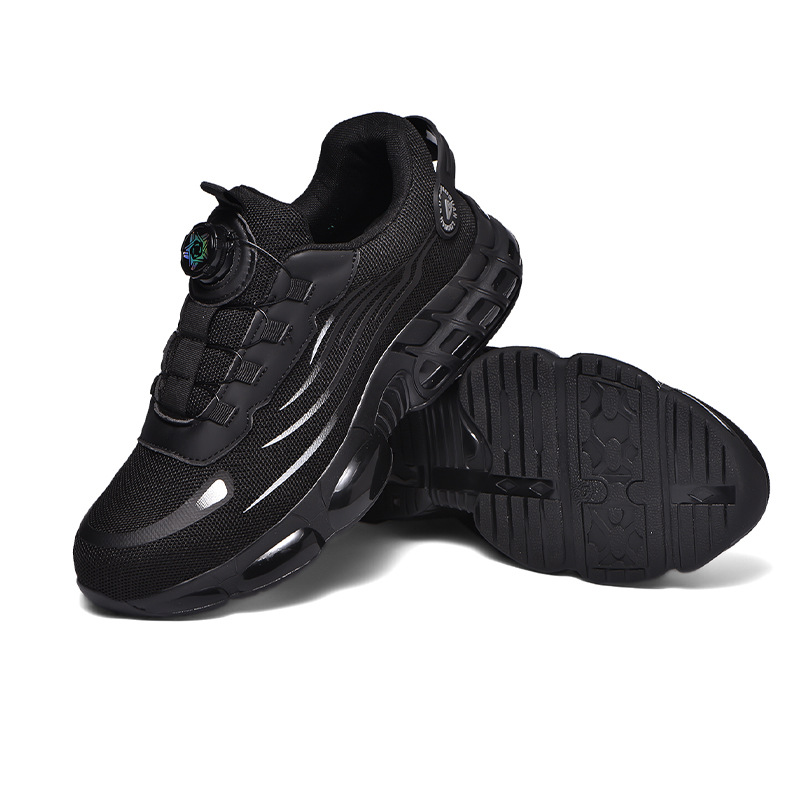 Mesh Knit Safety Work Shoes, Breathable and Comfortable, Puncture-Resistant Protective Footwear image 7