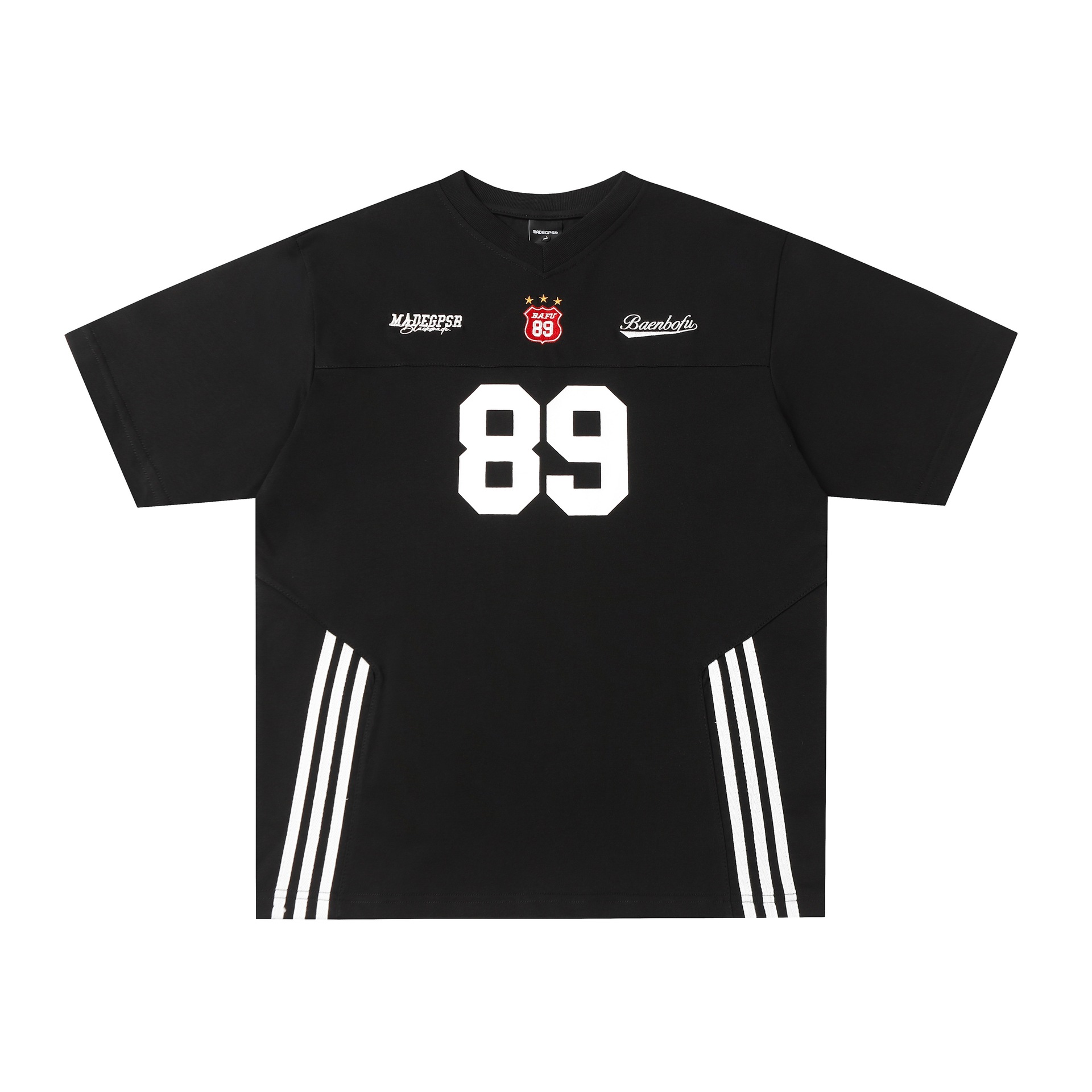 Number 89 printed short sleeved shirt