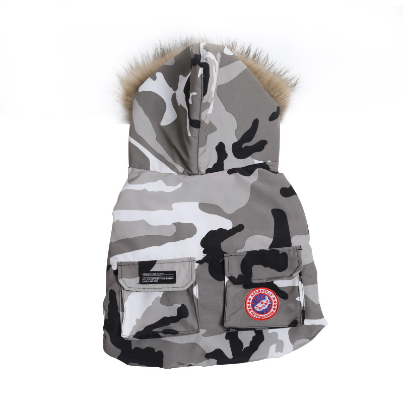 Thick cotton vest dog warm coat pet cotton coat