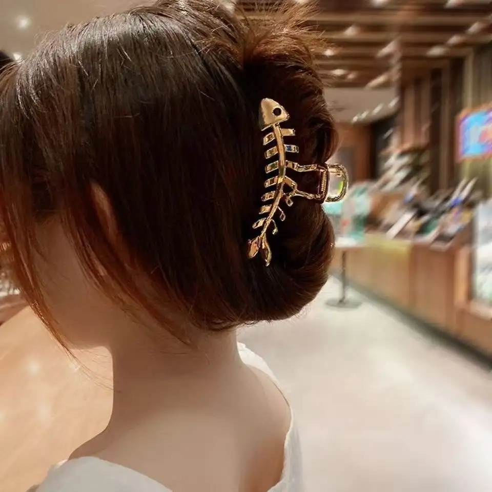 Pinza de pelo espina de pescado, imagen 5