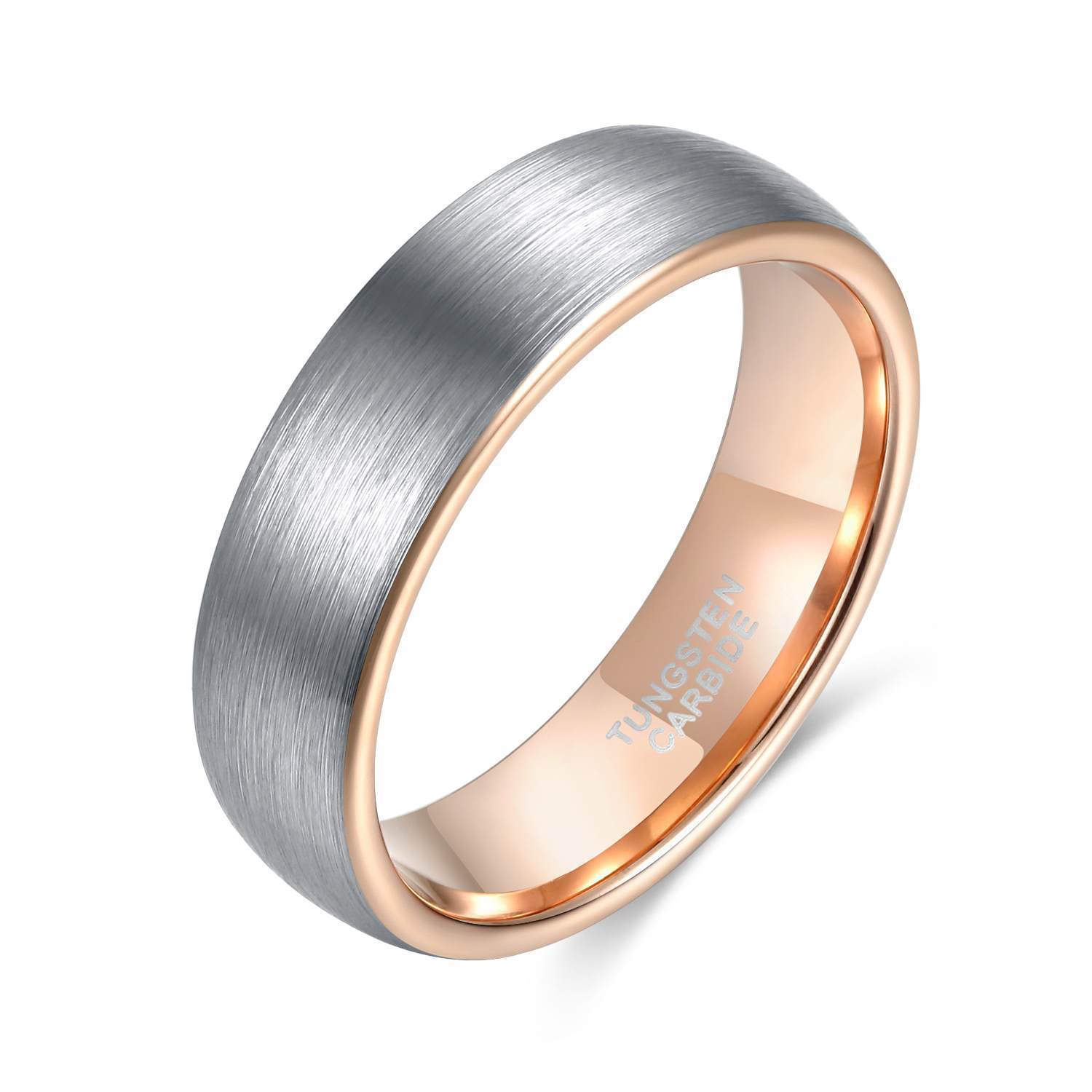 Brushed Silver Surface Rose Go