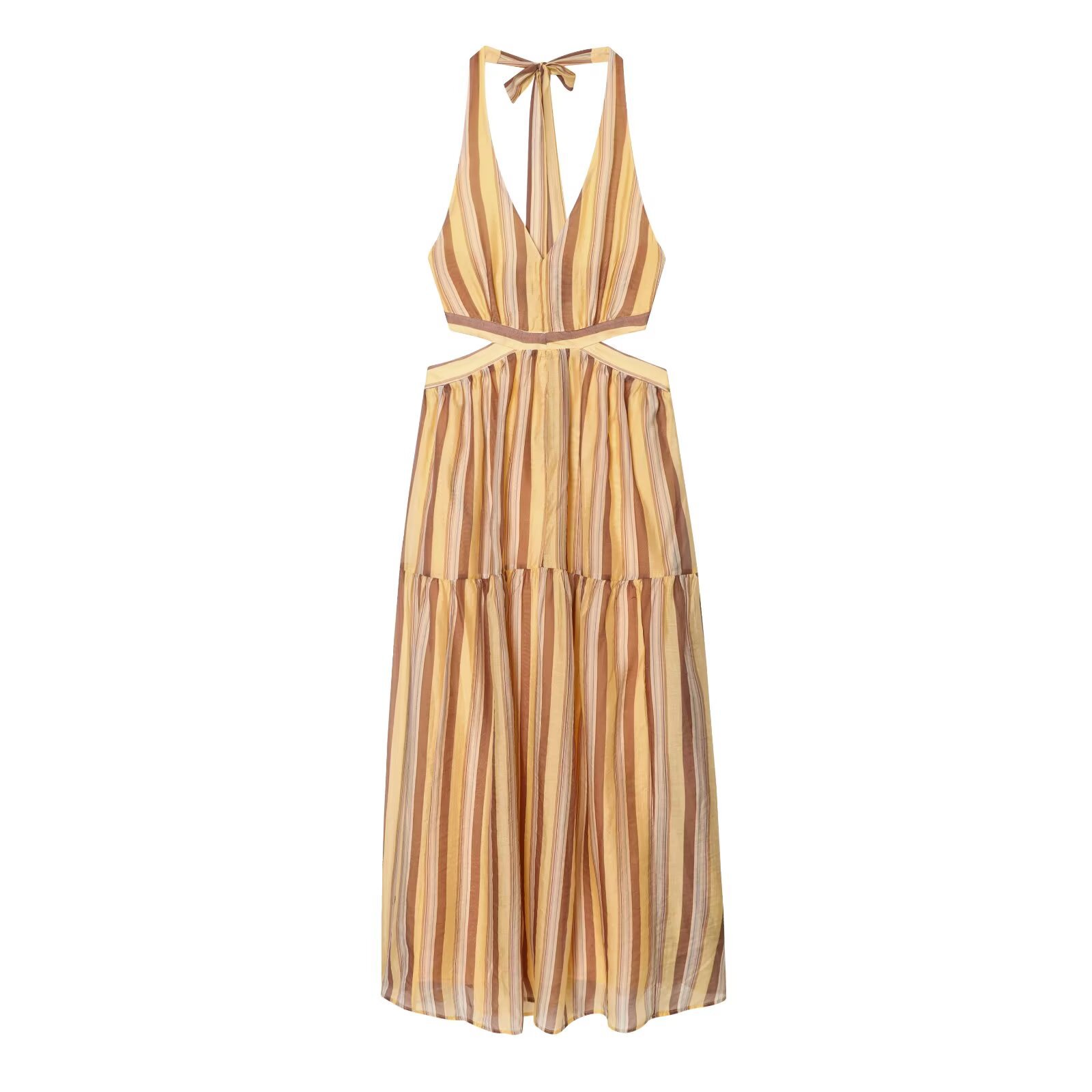 Hot girl women's hollow dress