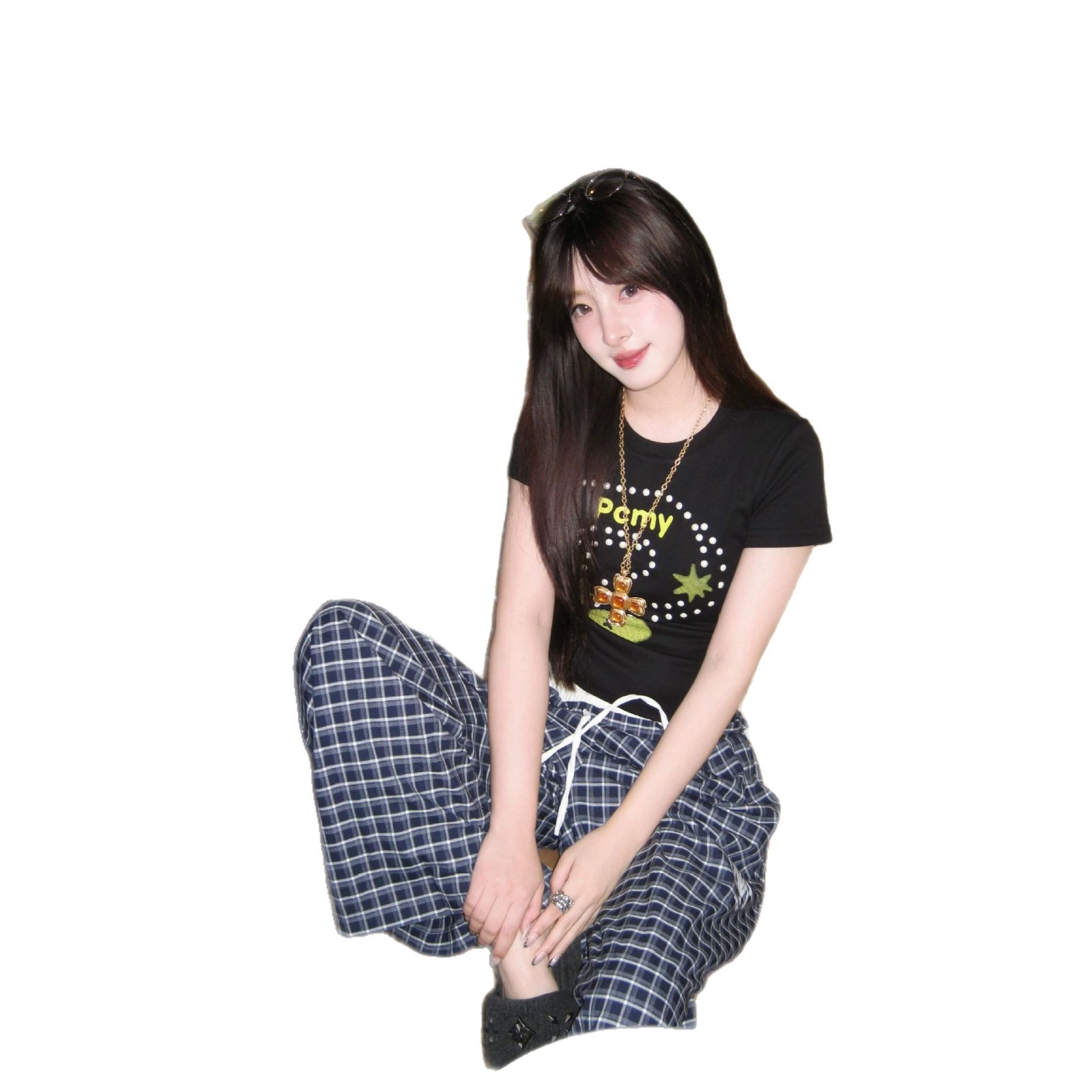 Regular Shoulder Short Sleeve T-Shirt Women