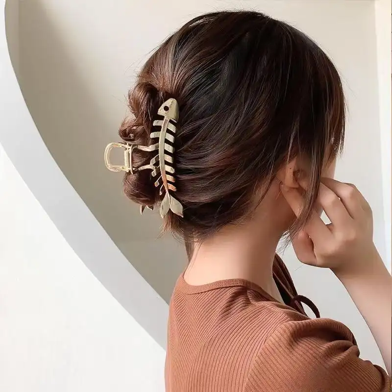 Pinza de pelo espina de pescado, imagen 4