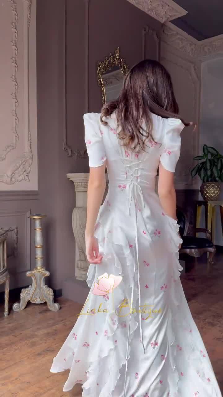 Women's floral dress packaging