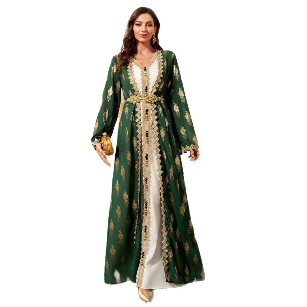 Two piece loose robe set