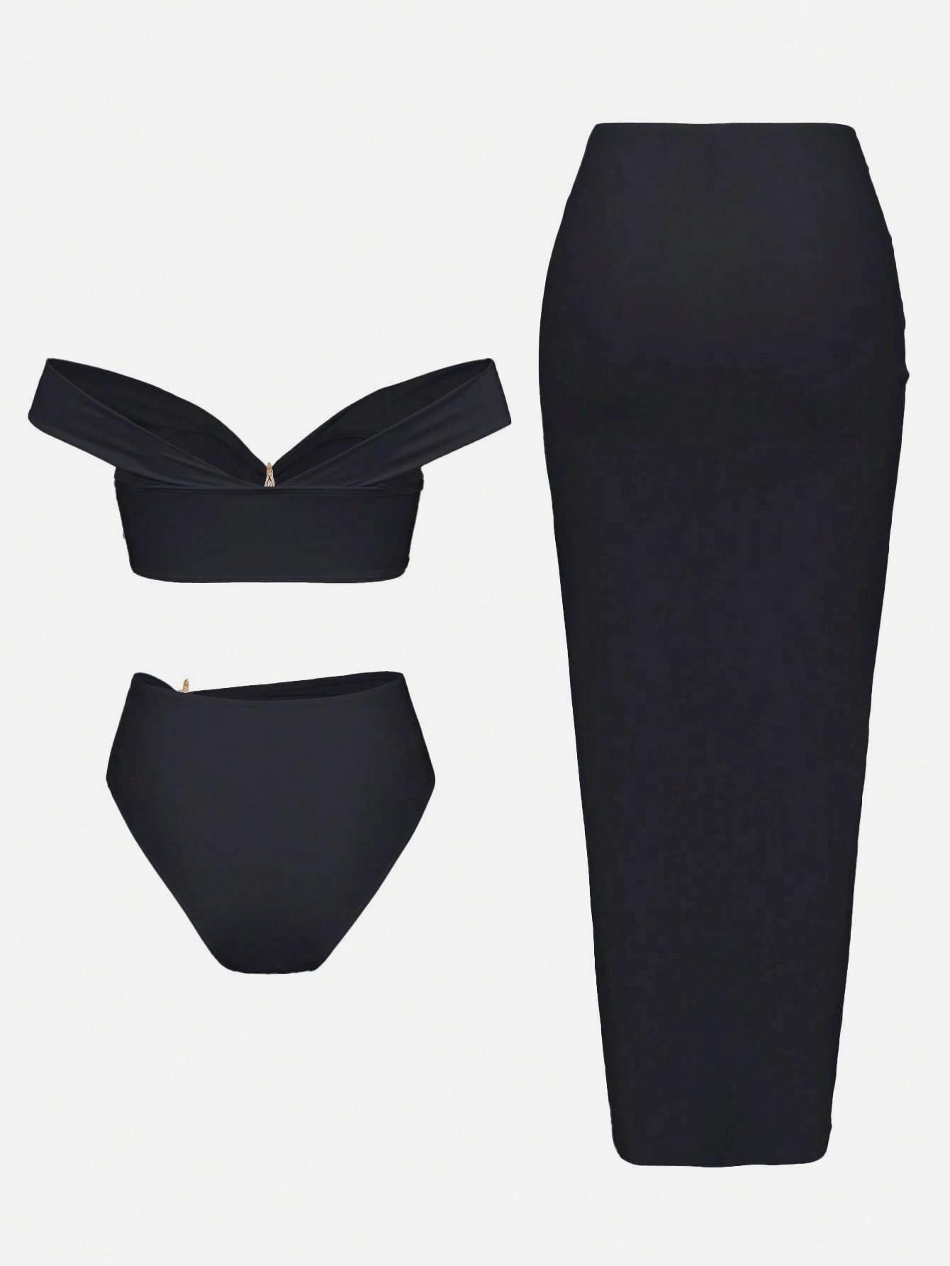 Dames zwempak effen kleur