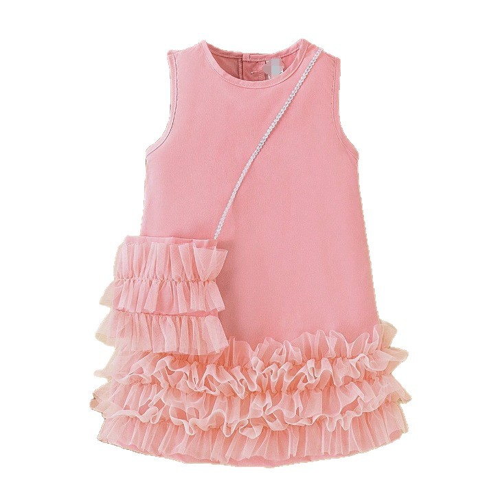 Sleeveless vest dress